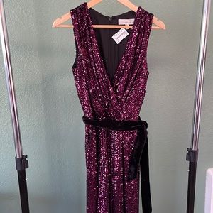 Brand new sequin jumpsuit